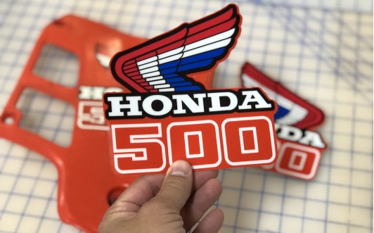 1986 OEM REPLICA HONDA DECALS