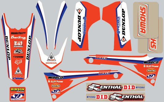  '19 HONDA HRC GRAPHICS
