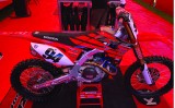 1998 TEAM HONDA REPLICA FULL GRAPHIC KIT + SEAT COVER