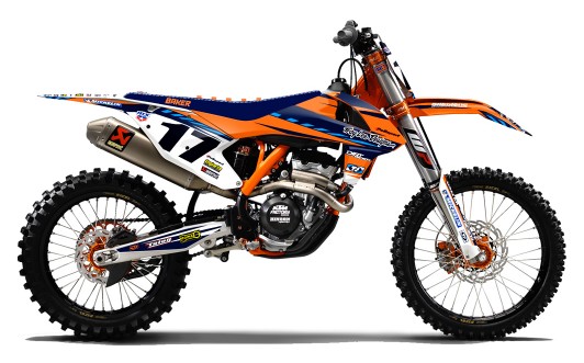 KTM MINI BIKE CLUTCH GRAPHICS
