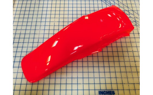 HONDA FLUO RED REAR FENDER