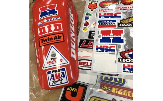 1980's Honda Sticker Sheet