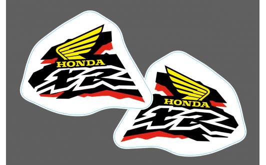 1998 XR70 OEM REPLICA TANK DECALS
