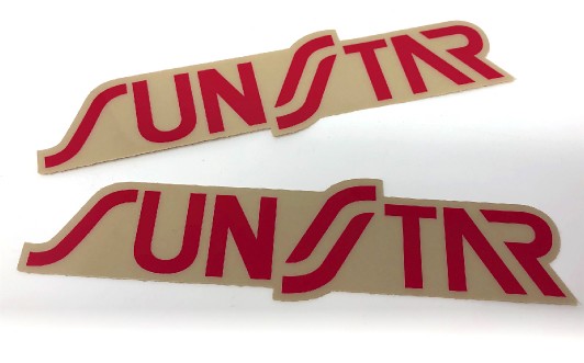 SUNSTAR Swing Arm Decals