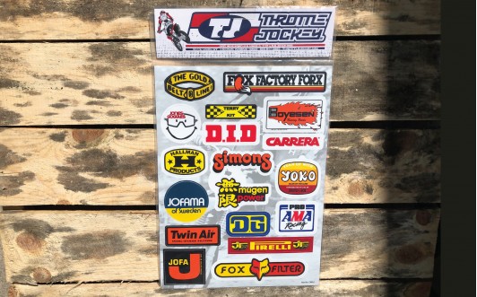 '80's STICKER SHEET 1