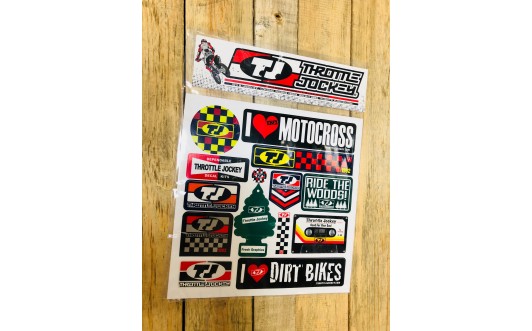 T.J. STICKER SHEET